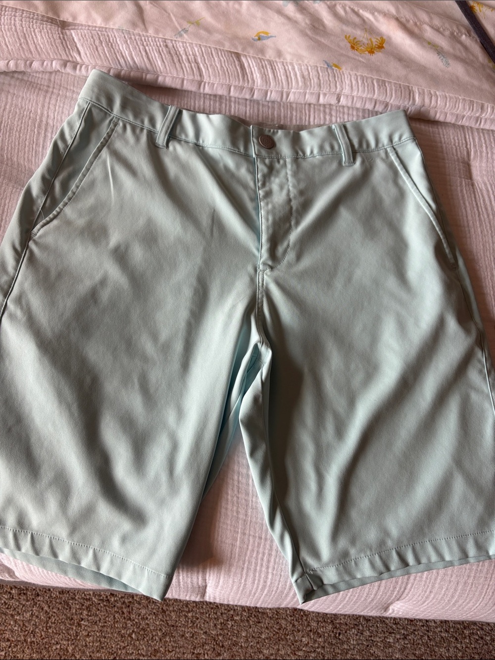 Men's Performance Shorts in Light Blue